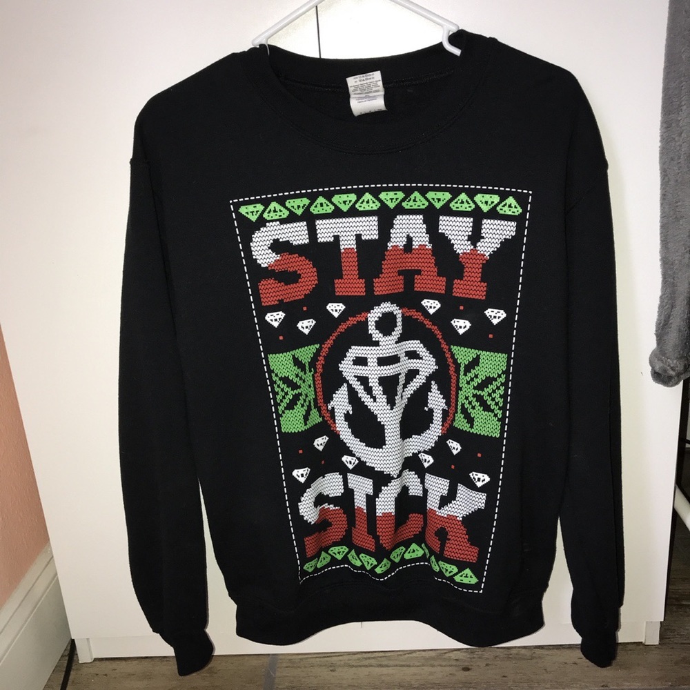 Attila’s Stay Sick Christmas sweater